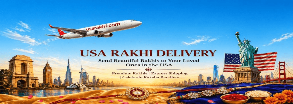 USA Rakhi Delivery — Send Beautiful Rakhis to Your Loved Ones in the USA