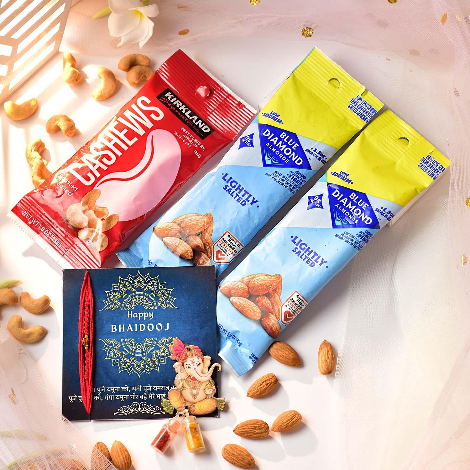 Bhai Dooj Mixed Dry Fruits Gift Box (131 g)