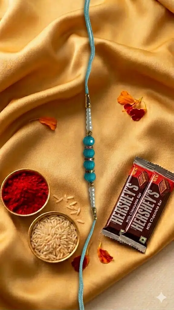 Designer Rakhi for with HERSHEY’S Chocolates