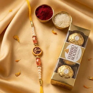 Ganesh Rakhi with Chocolates