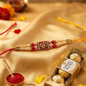 shree rakhi with chocolate combo