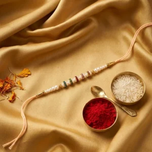 Pearl Single Rakhi